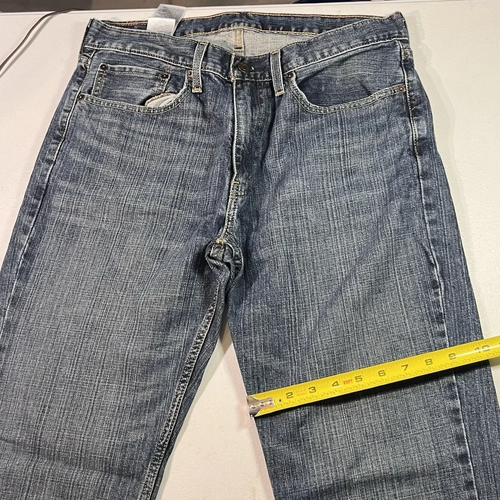Levi's‎ 559 Relaxed Straight Jeans Men's 34x34 Blue Denim Medium Wash 5-Pockets